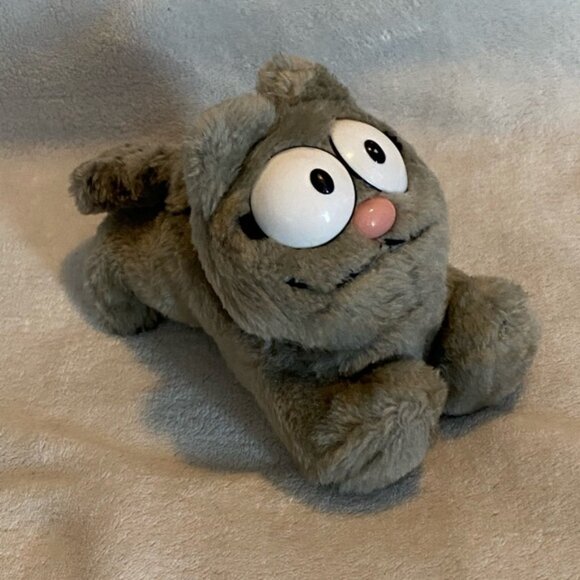 VTG Garfield Nermal 1983 Cat Grey Stuffed Animal Plush United Features Syndicate - Picture 12 of 12
